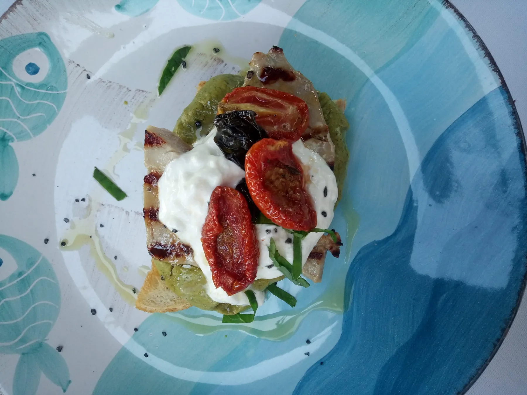 Gericht im Restaurant Al Granaio