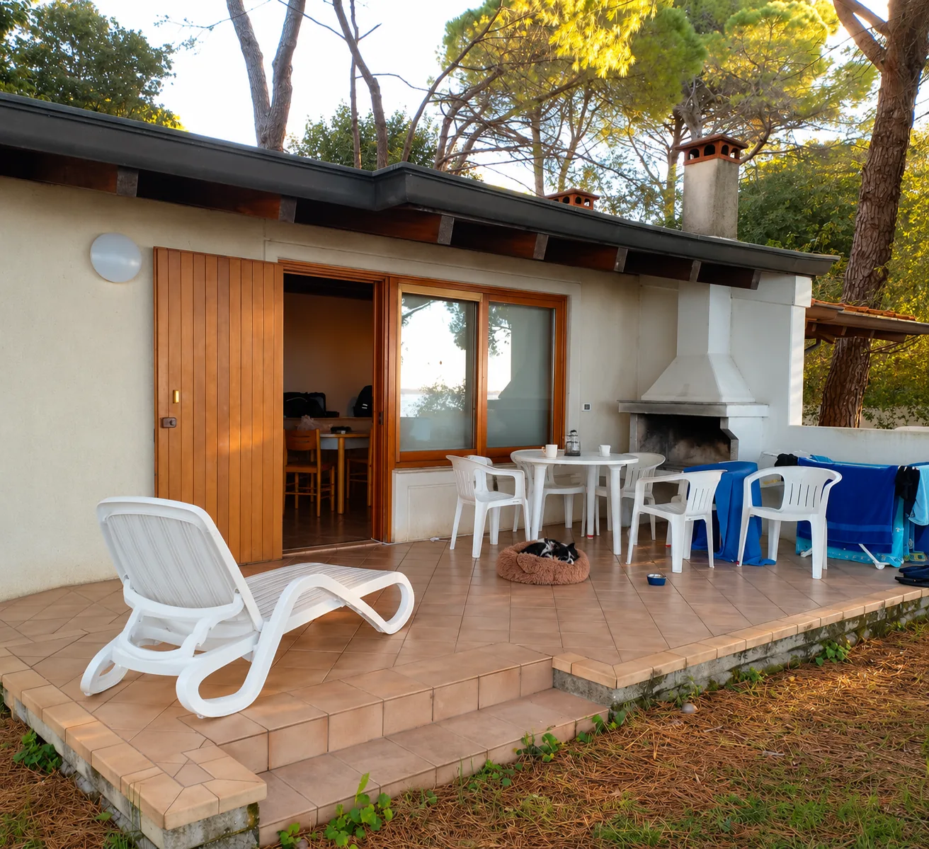 Bungalow Miramare auf dem Camping Belvedere Pineta